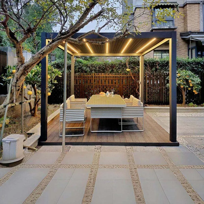 How to Maintain the Aluminum Alloy Louver Pergola?